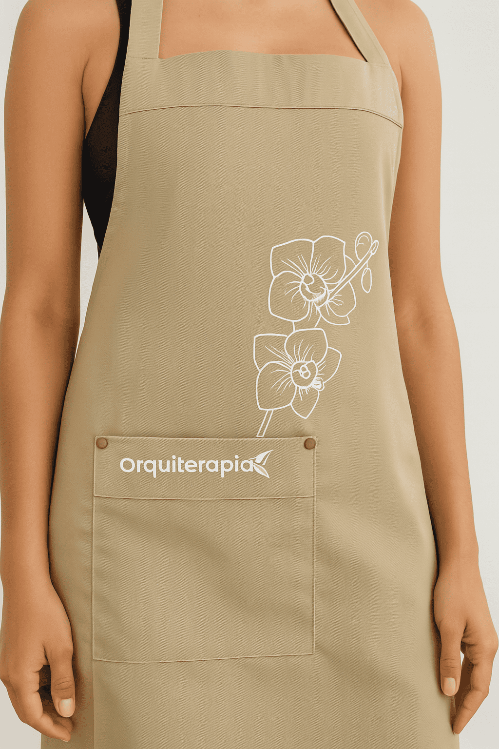 Delantal de jardinería Orquiterapia