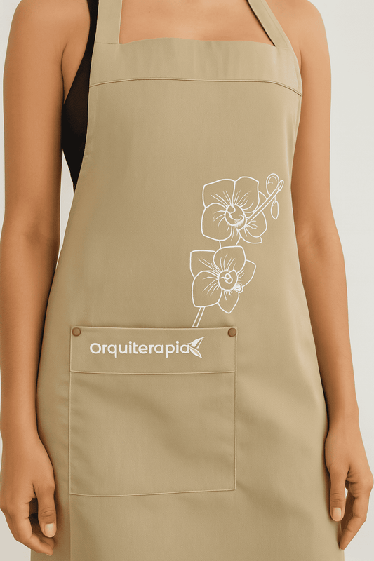 Delantal de jardinería Orquiterapia