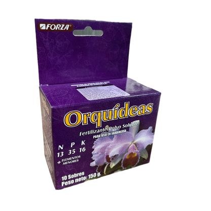 Fertilizante soluble para orquídeas