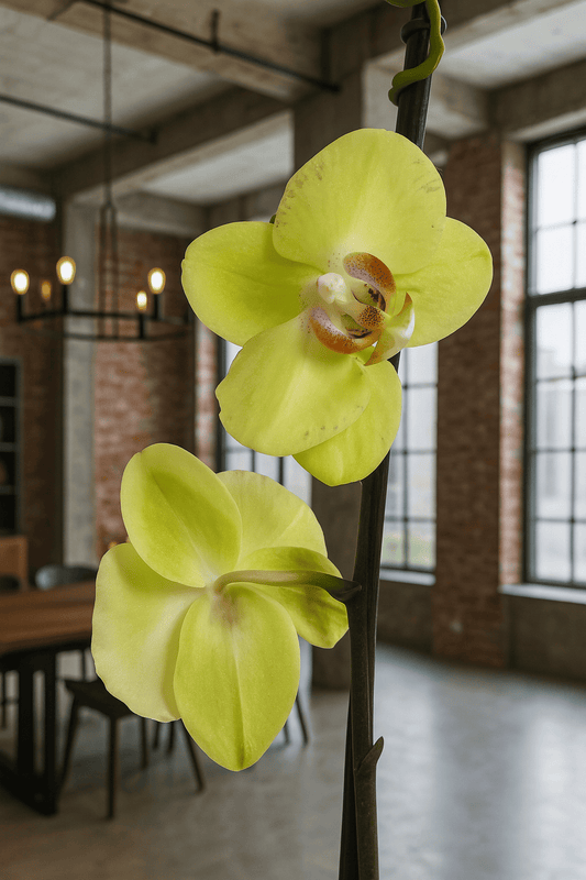 Orquídea Amarilla suave