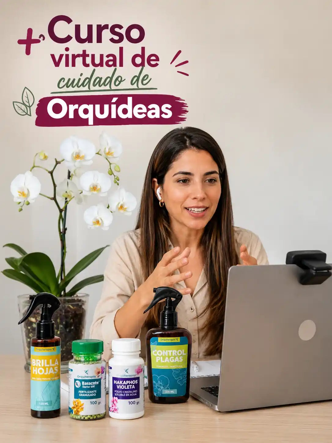 KIT de cuidado para Orquídeas