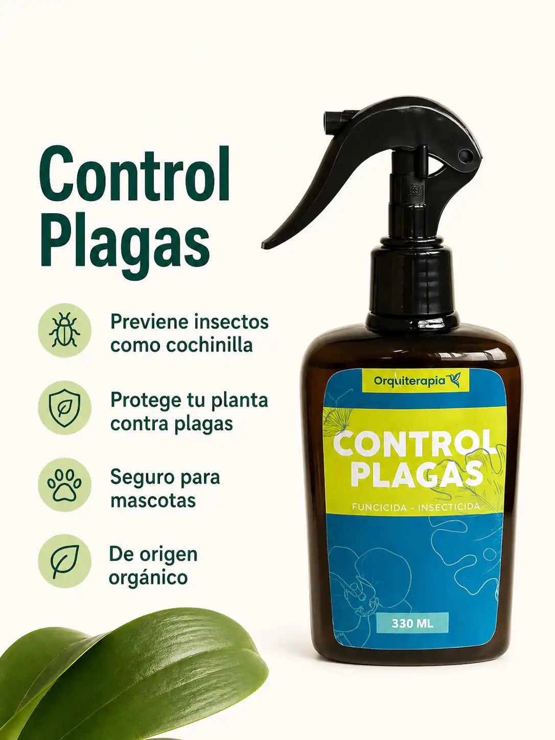 KIT práctico de cuidado para Orquídeas