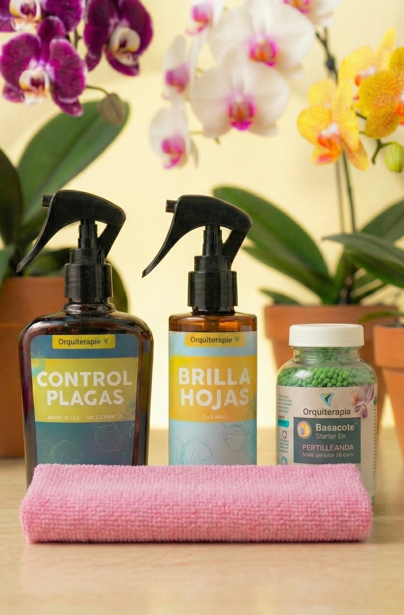 KIT Básico de cuidado - Orquiterapia