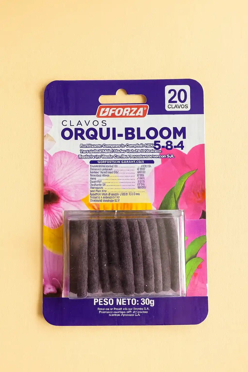 Orqui BLOOM Clavos - Orquiterapia