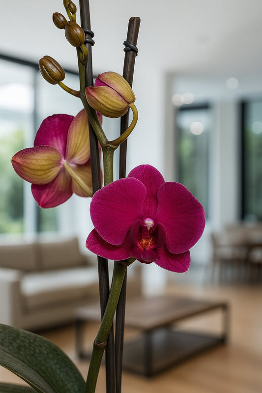 Orquídea Vinotinto oscuro - Orquiterapia