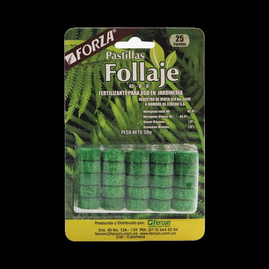 Pastillas Follaje - Orquiterapia